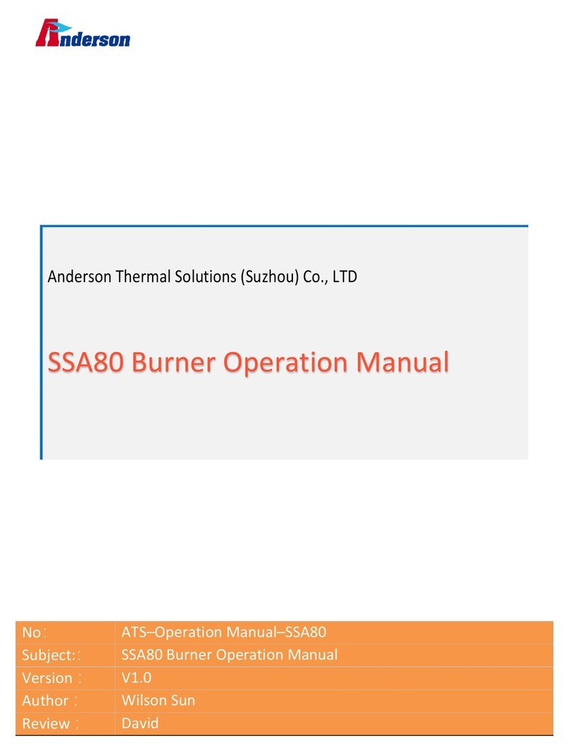 Anderson SSA80 Operation manual