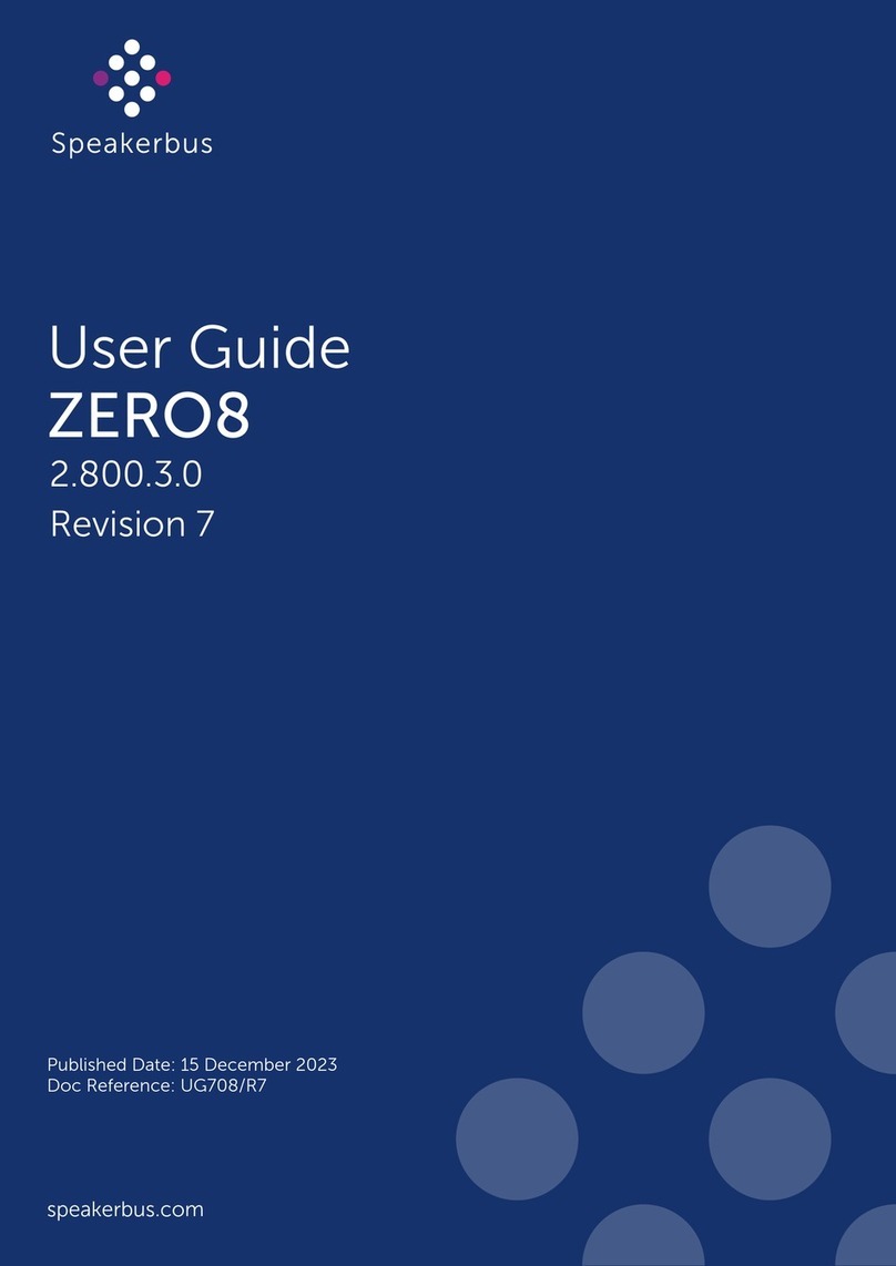 Speakerbus ZERO8 user guide