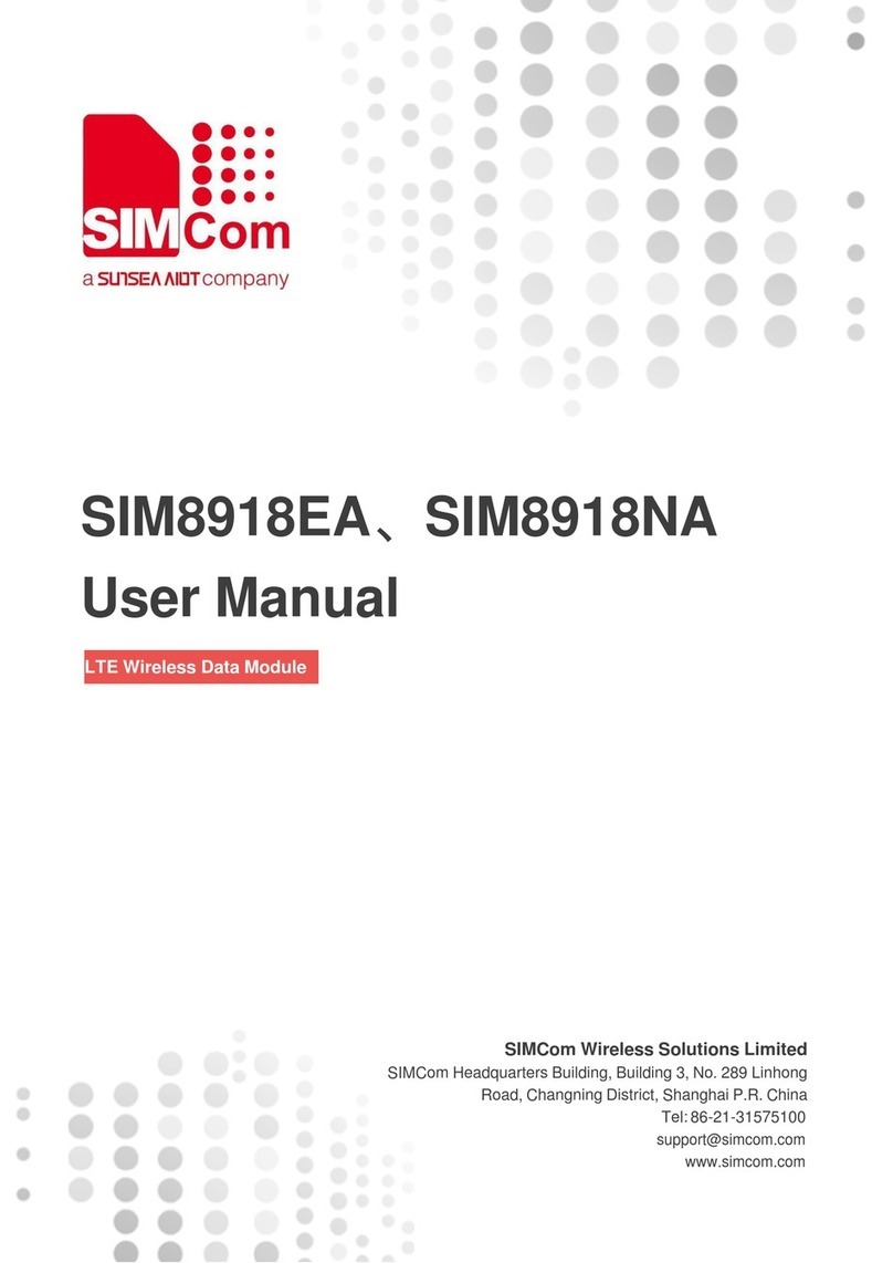 Sunsea AIoT SimCom SIM8918EA user manual