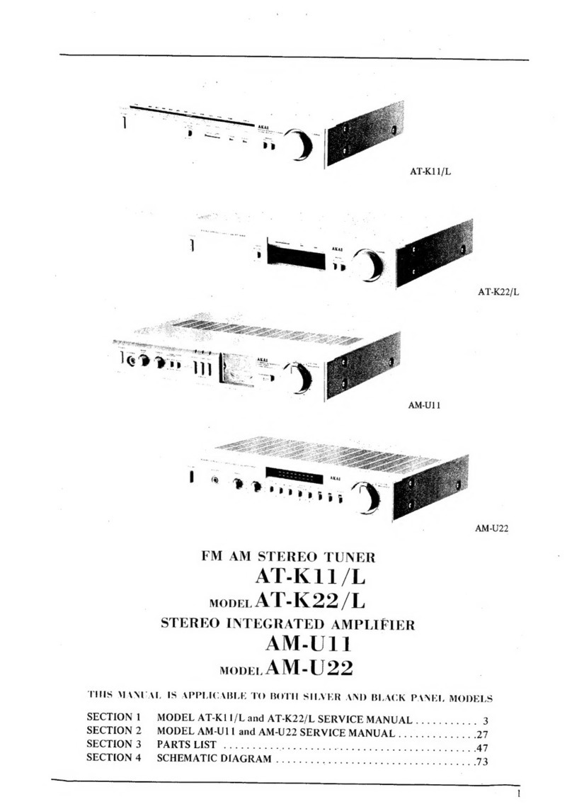 Akai AT-K11/L manual
