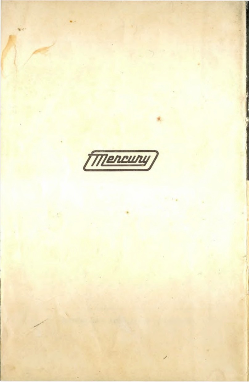 Mercury 1100A instruction manual
