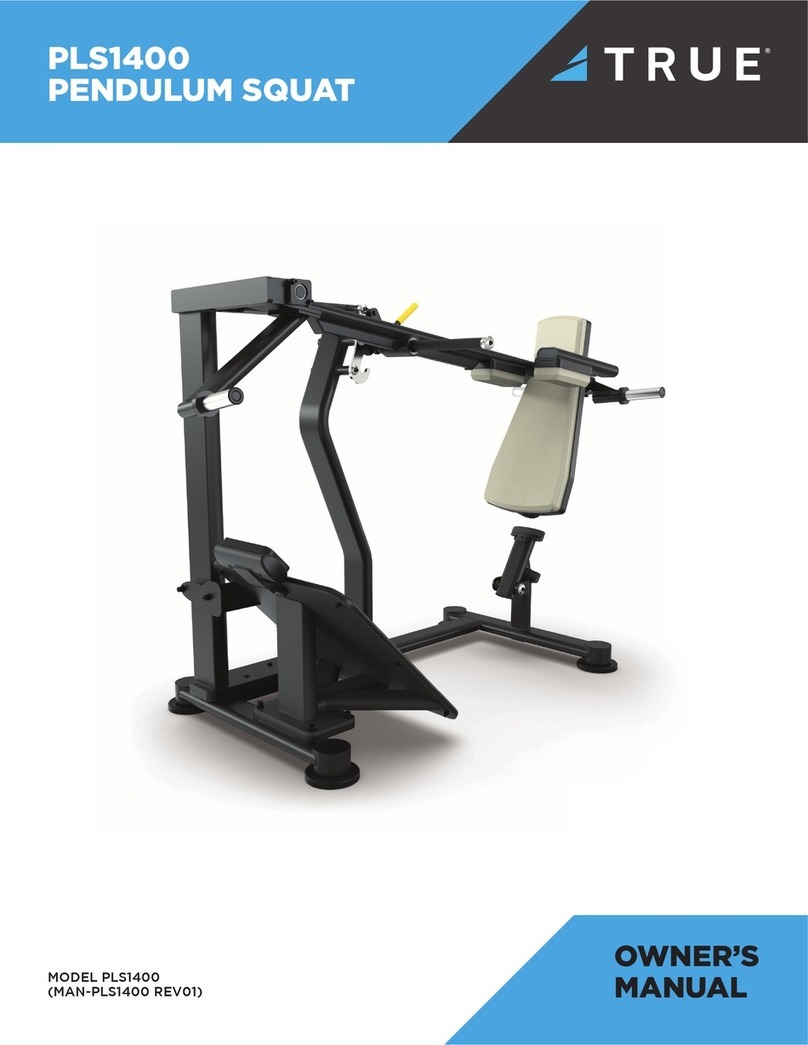 True PLS1400 User manual