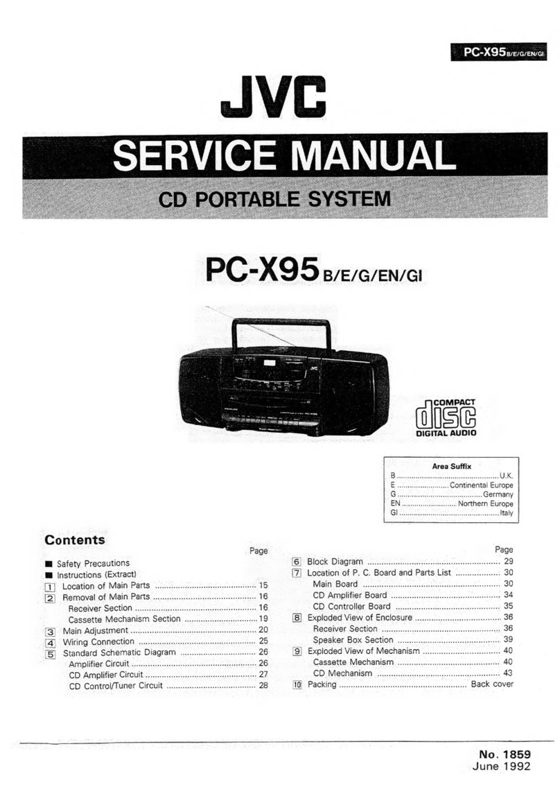 JVC PC-X95B User manual