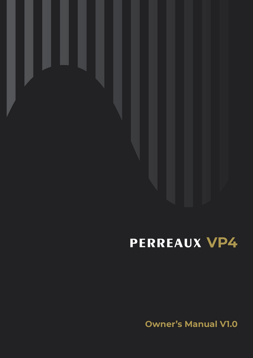 Perreaux VP4 User manual