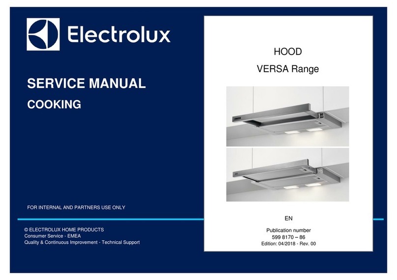 Electrolux VERSA Service manual