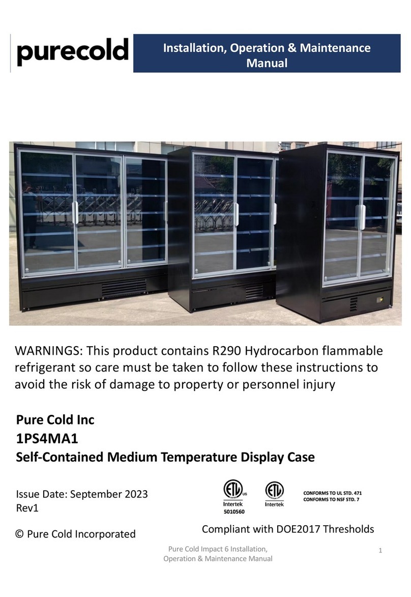 purecold 1PS4MA1 Installation, operation & maintenance manual