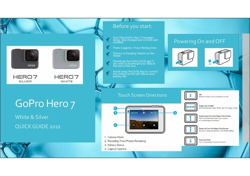 GoPro HERO 7 SILVER quick guide