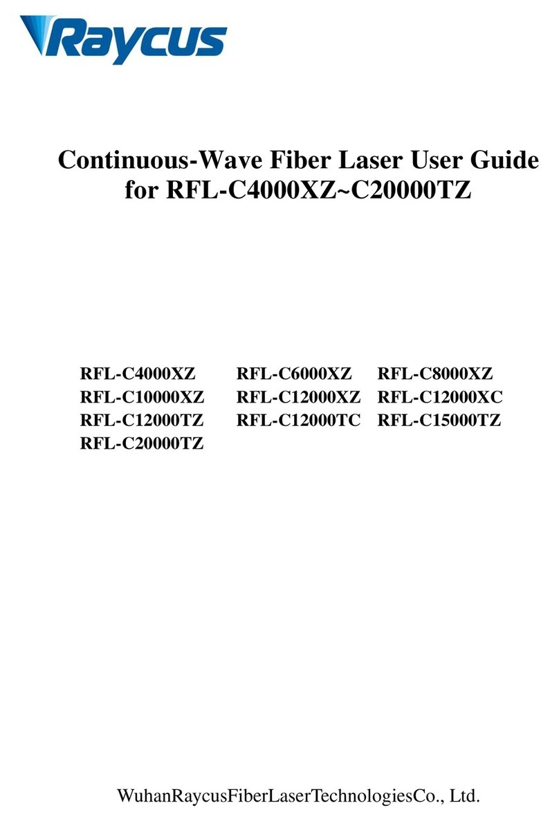 Raycus RFL-C4000XZ User manual