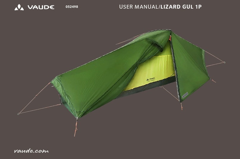 Vaude LIZARD GUL 1P user manual Vaude LIZARD GUL 1P user manual