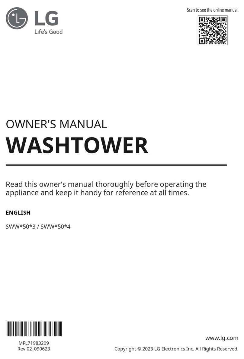 LG SWW 50 Series User manual
