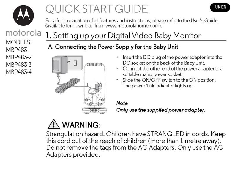 Motorola MBP483-4 User manual
