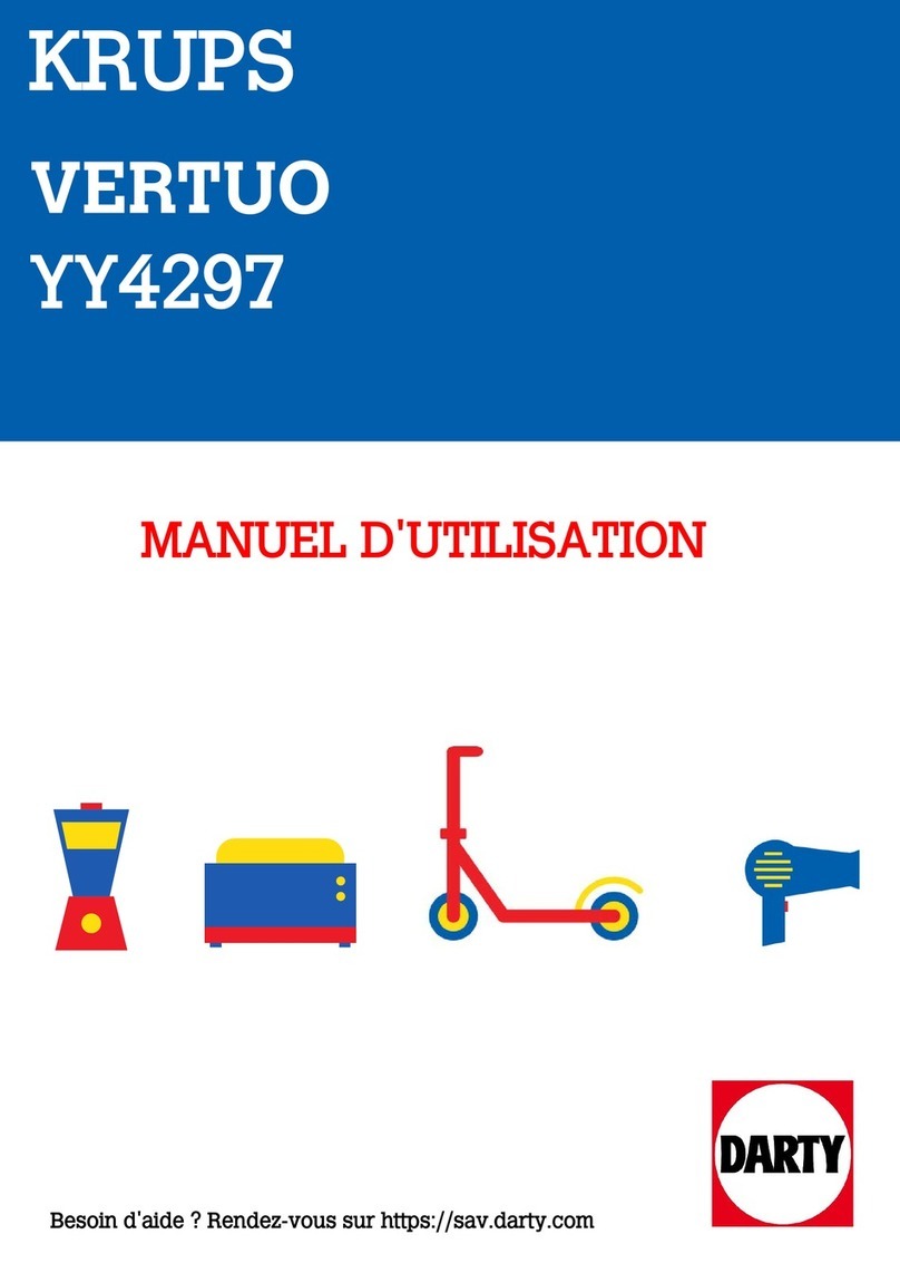 Nespresso YY4297 manual