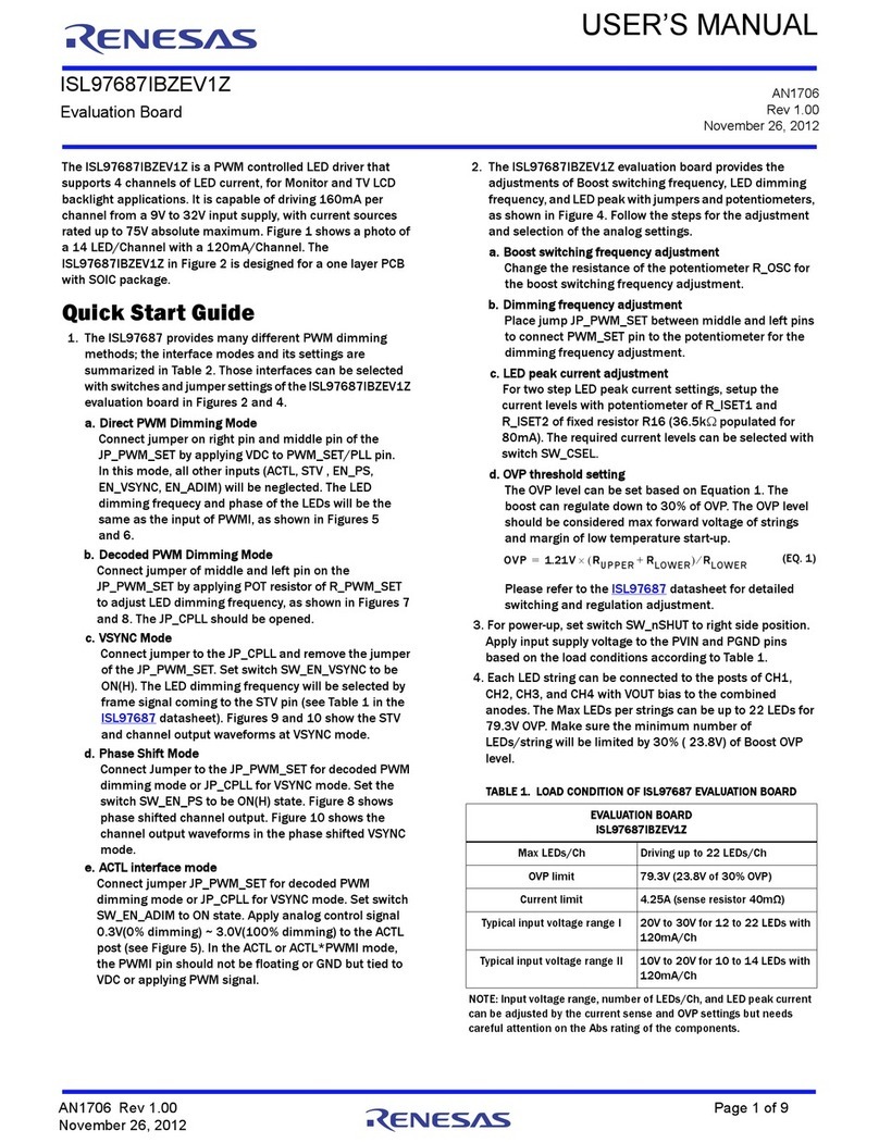 Renesas ISL97687IBZEV1Z user manual