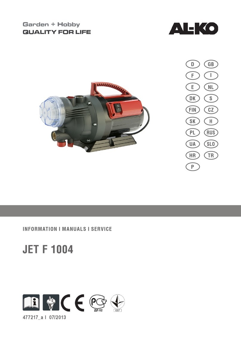 AL-KO JET F 1004 manual