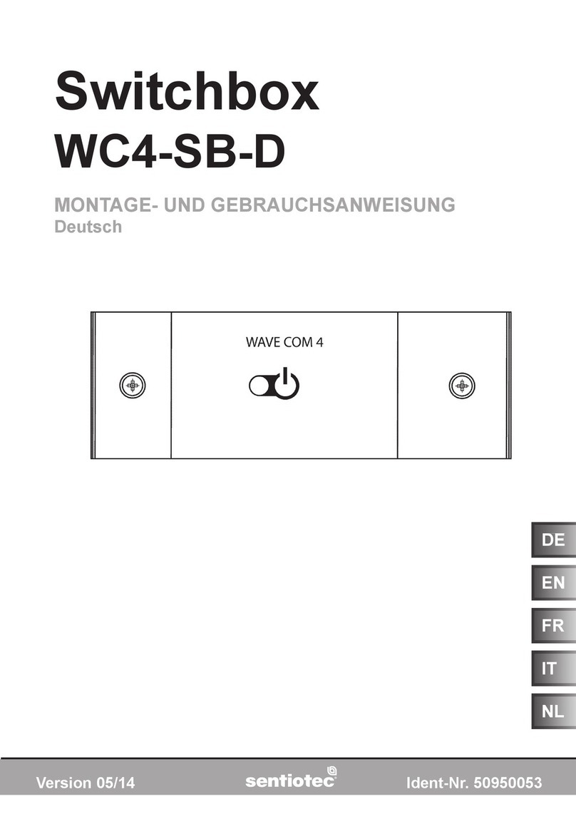 Sentiotec WAVE.COM4 Switchbox Setup guide