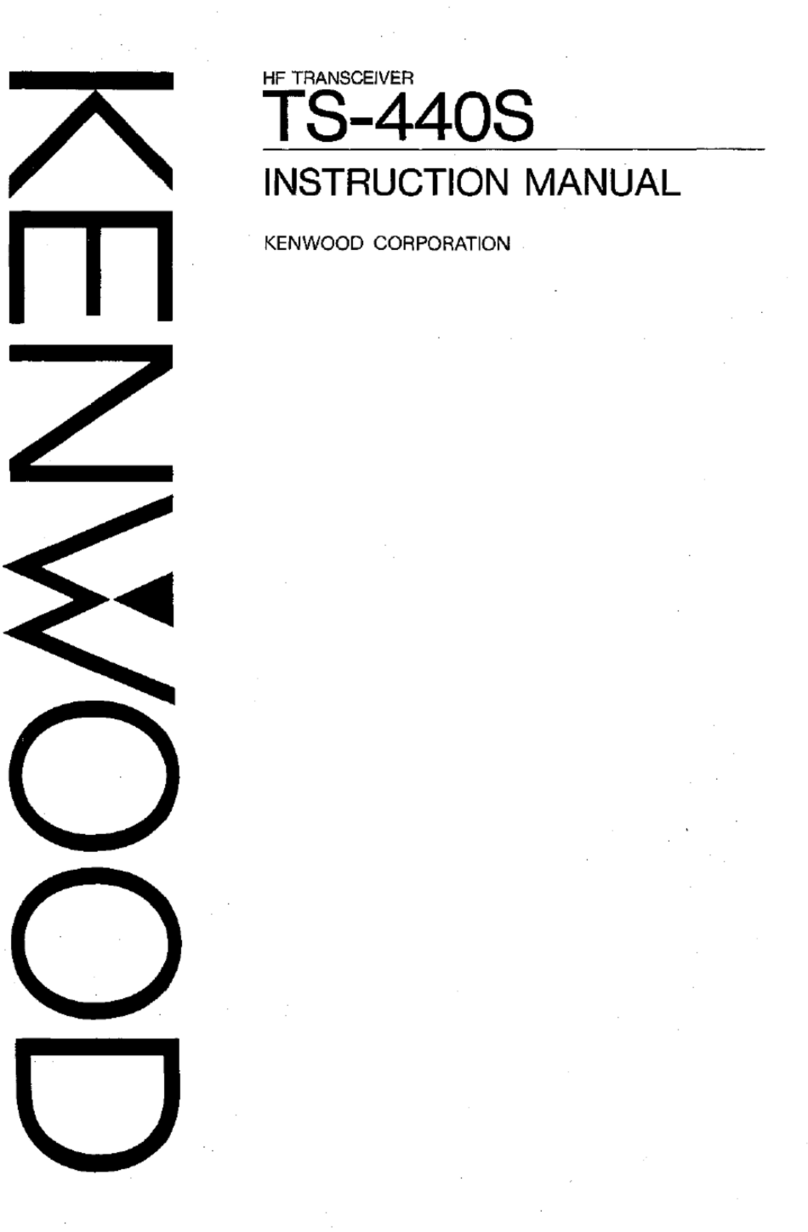 Kenwood TS-440S User manual