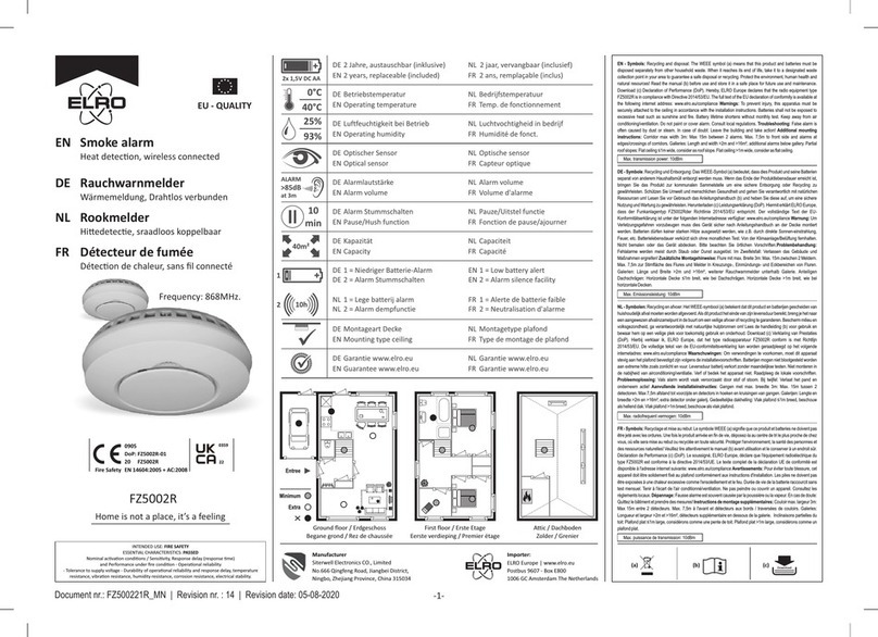 ELRO FF5048R User manual