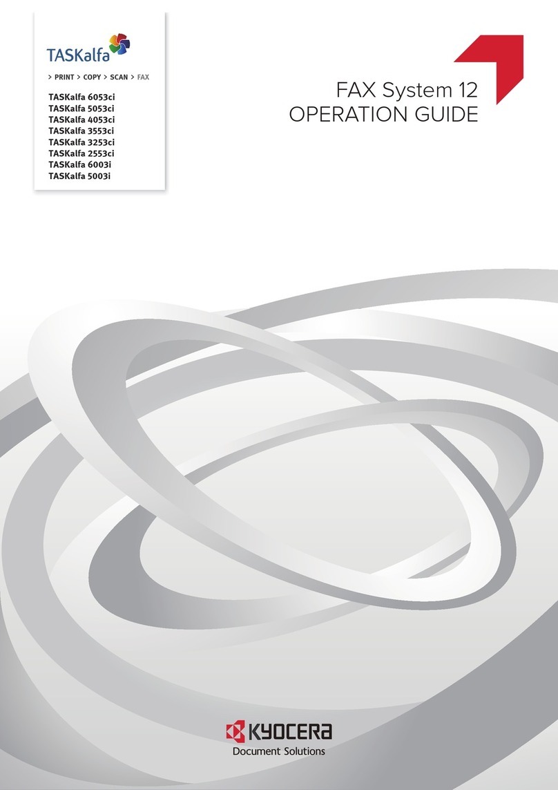 Kyocera 6053ci Installation and operating manual