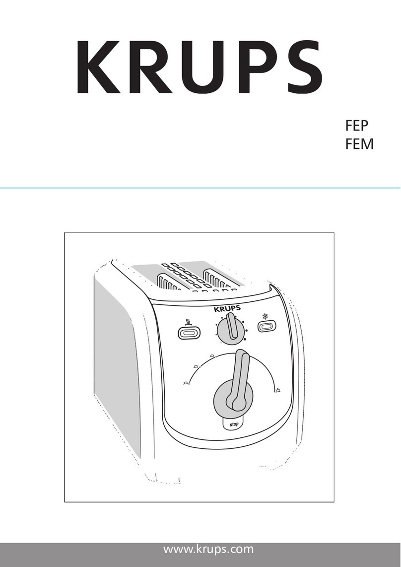 Krups FEP1 User manual