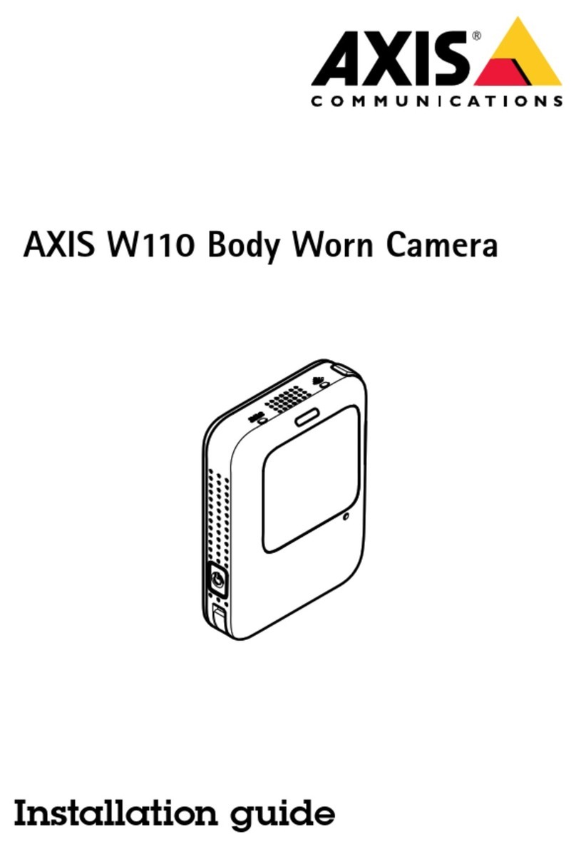 Axis W110 User manual