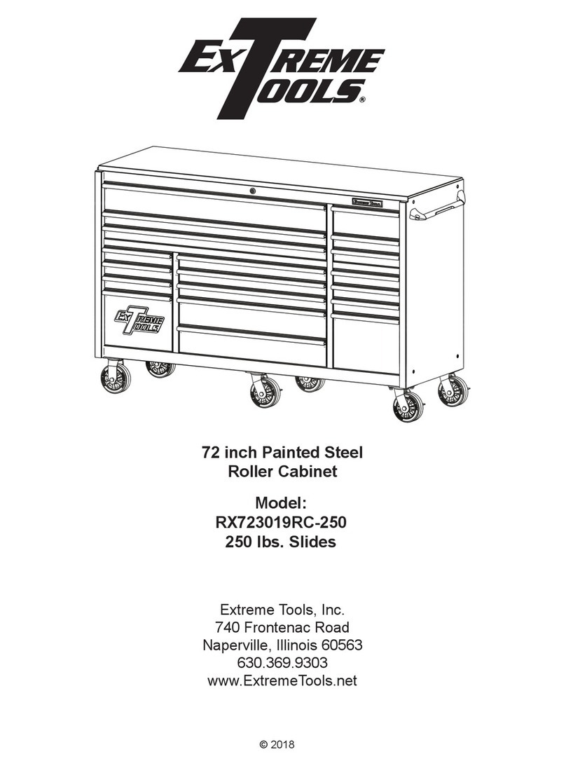 Extreme Tools RX723019RC-250 Assembly instructions