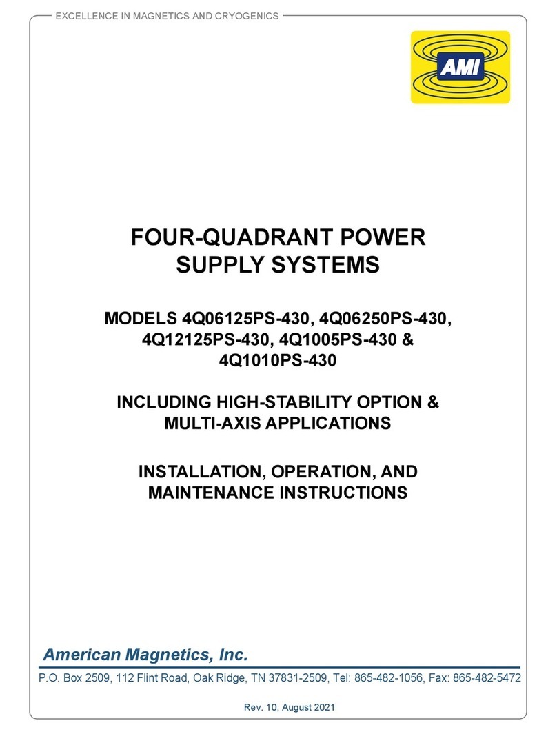 AMI 4Q06125PS-430 Installation, operation and maintenance instructions
