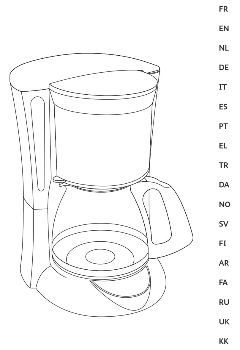 Moulinex CM3408 User manual