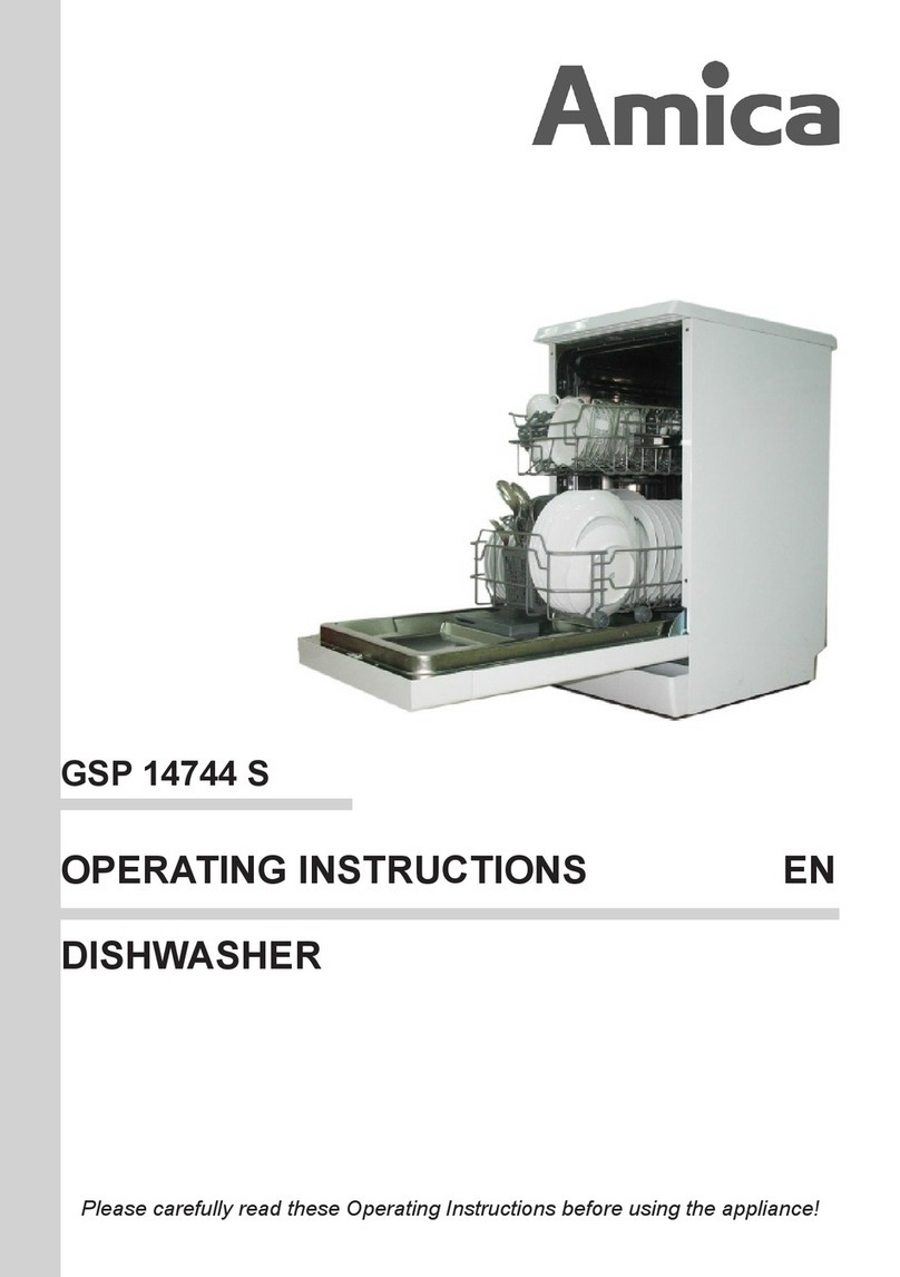 Amica GSP 14744 S User manual