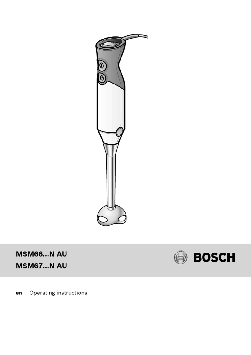 Siemens MSM66 N AU Series User manual