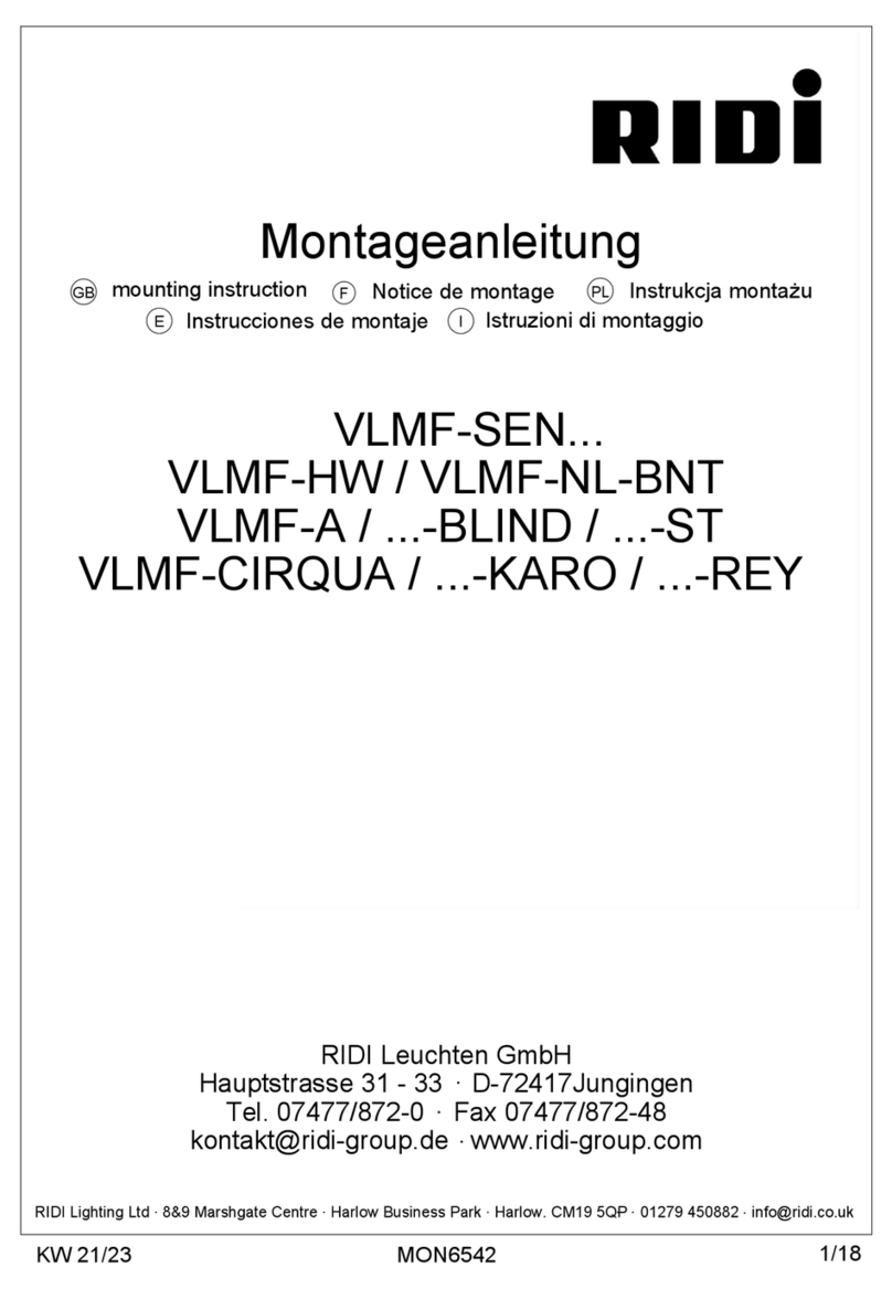 RIDI VLMF-SEN Series User guide