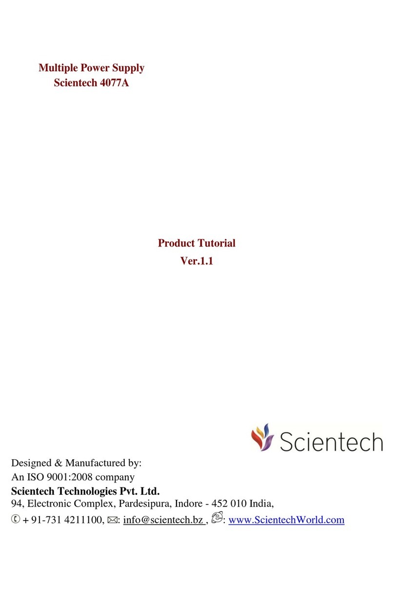 Scientech Technologies Scientech 4077A Product tutorial