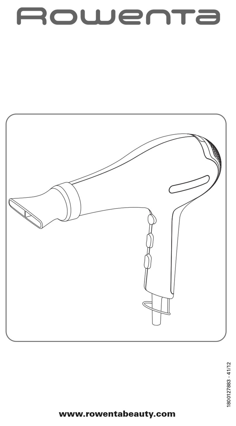 Rowenta Inspiration Pro User manual