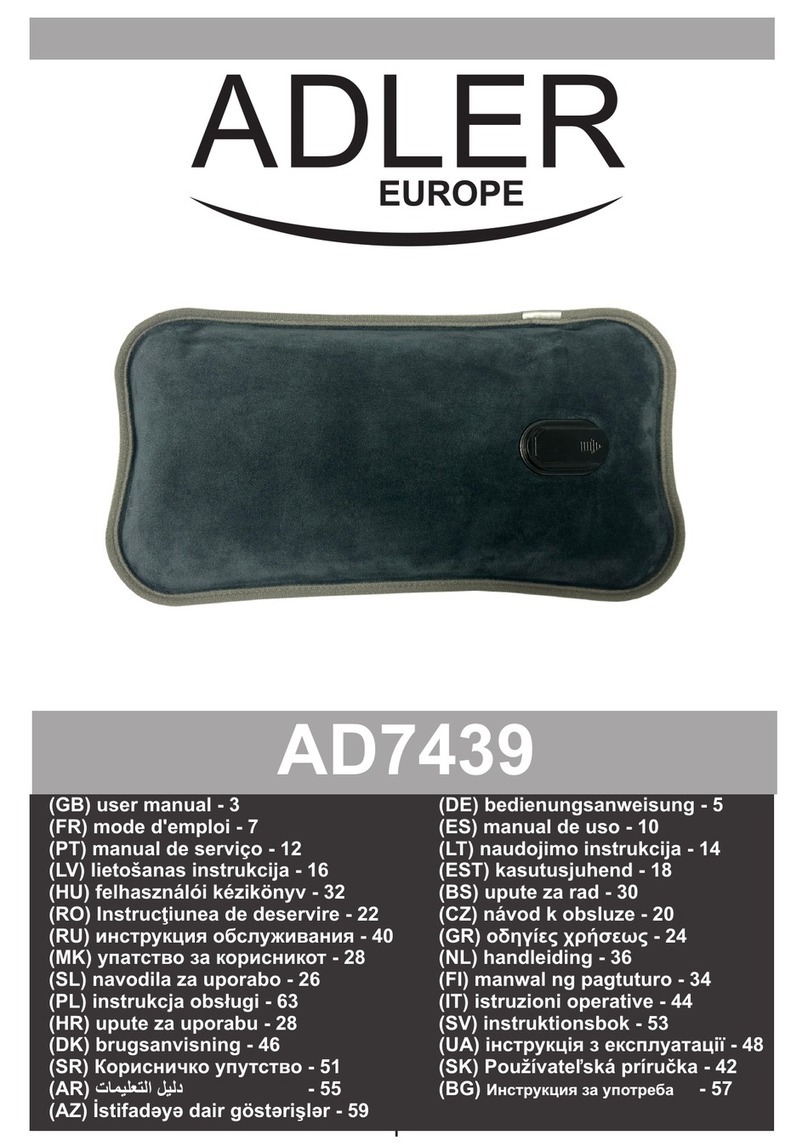 Adler Europe AD7439 User manual