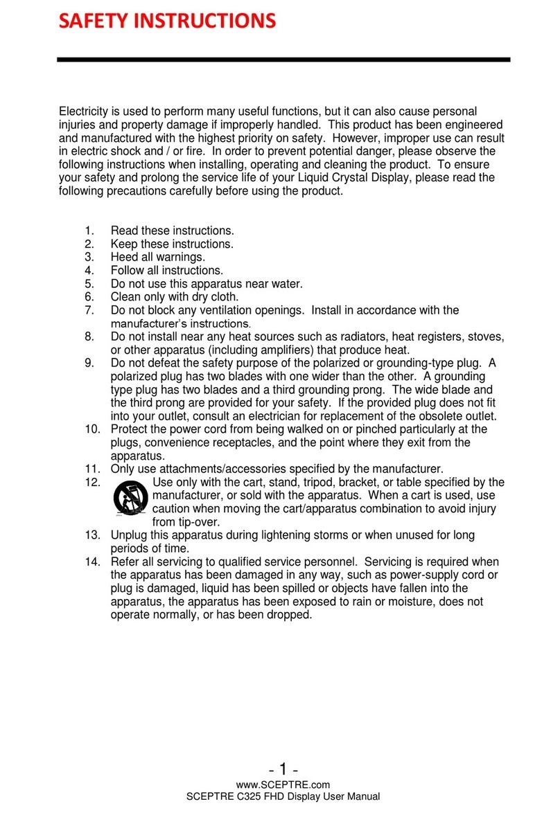 Sceptre C328W-1920R User manual