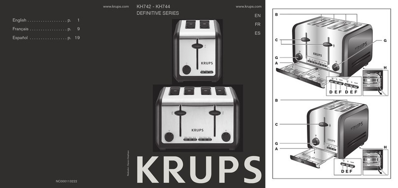 Krups Definitive KH744 Series User manual