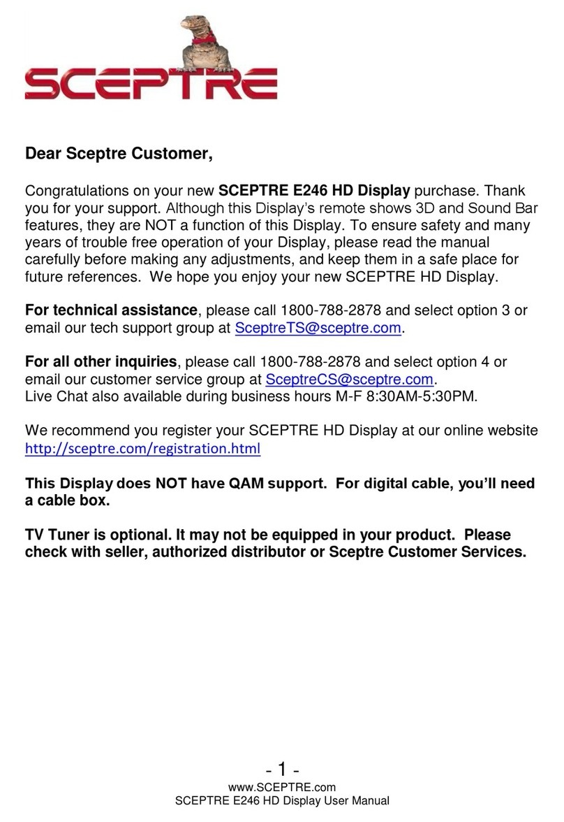 Sceptre E246BV-FC User manual