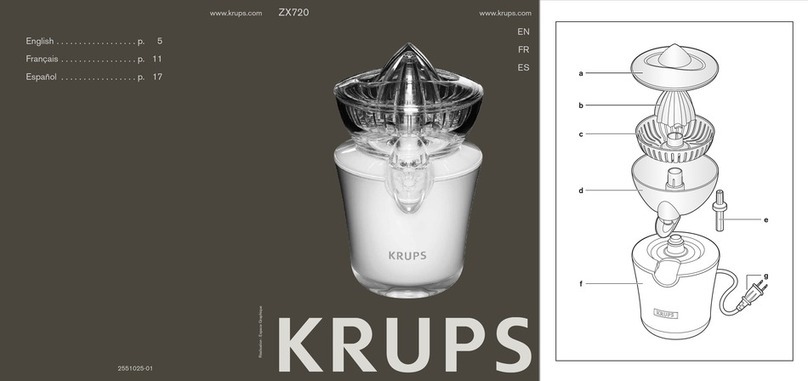 Krups ZX720K40 User manual