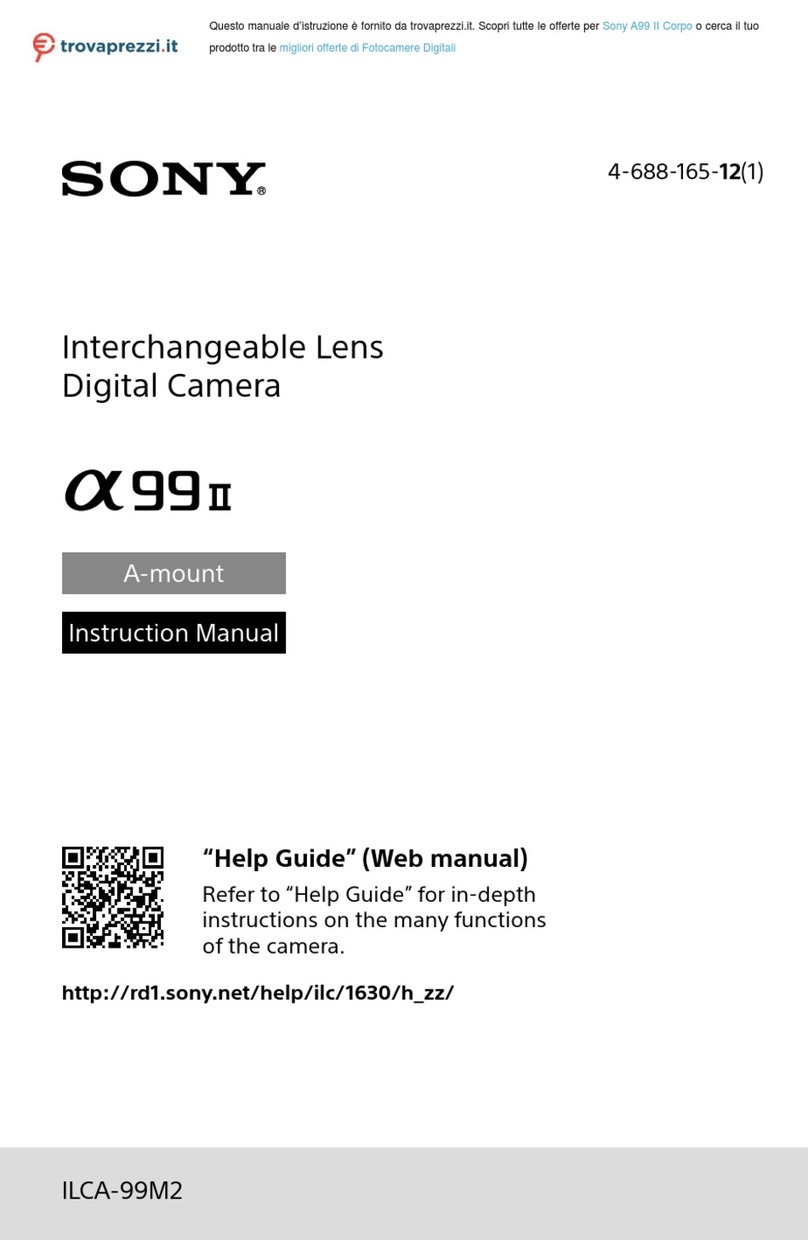 Sony A99 II instruction manual