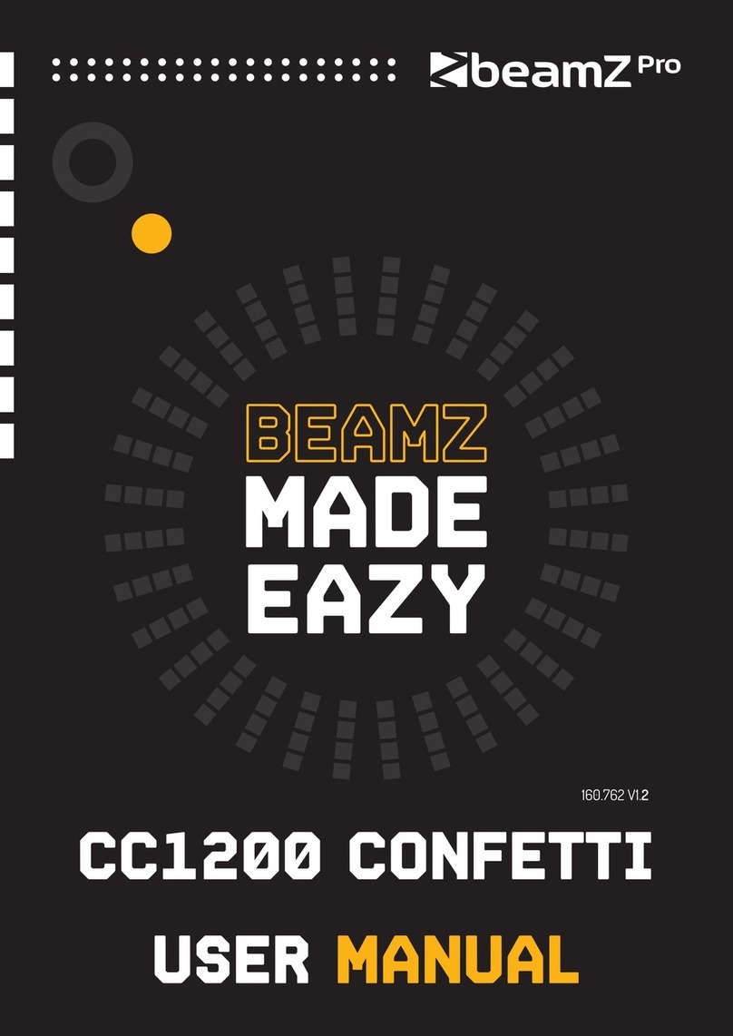 Beamz Pro 160.762 V1.2 user manual