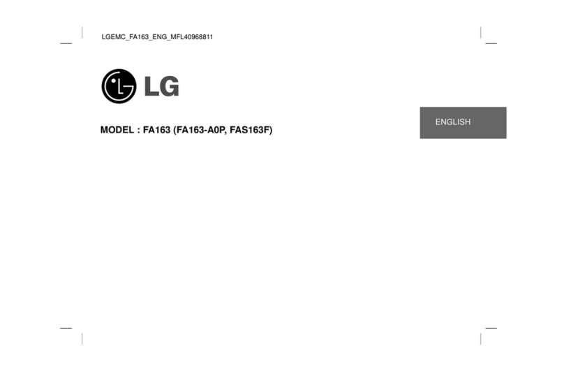 LG FA163-A0P User manual