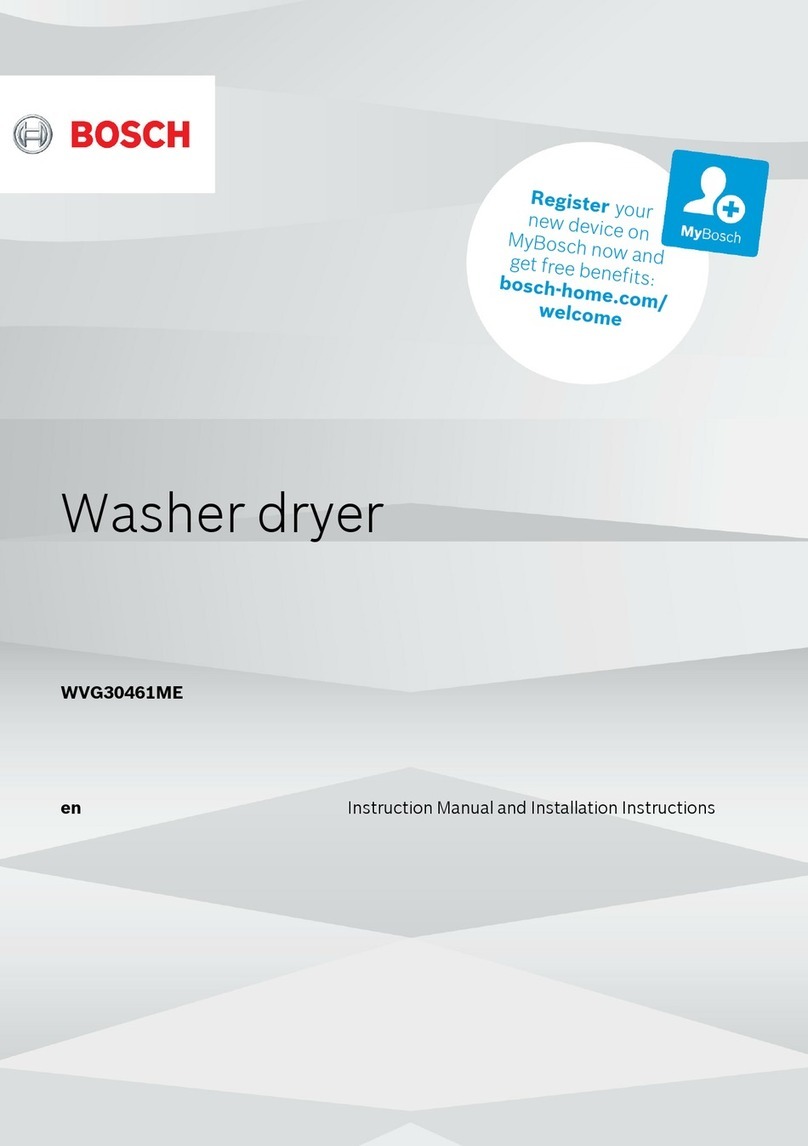 Bosch WVG30461ME Specification sheet