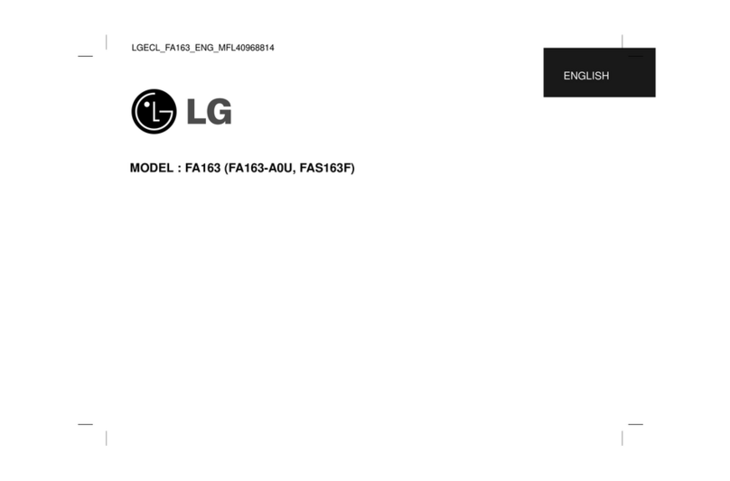 LG FA163-A0U User manual