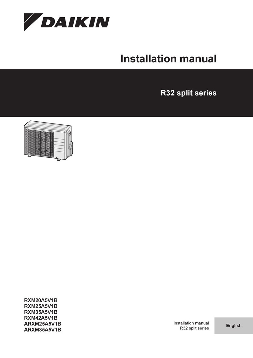 Daikin RXM25A5V1B User manual