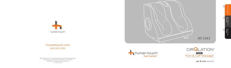 Human Touch CIRQLATION HT-1341 Use & care manual