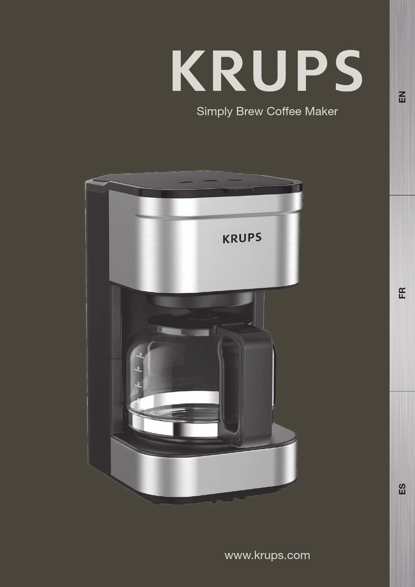 Krups KM202850 User manual