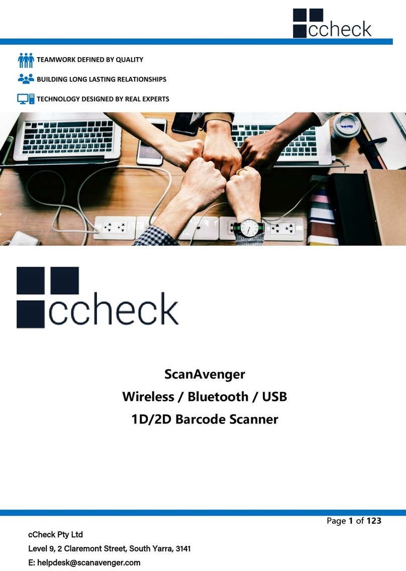 cCheck ScanAvenger SA9000 Pro Series manual