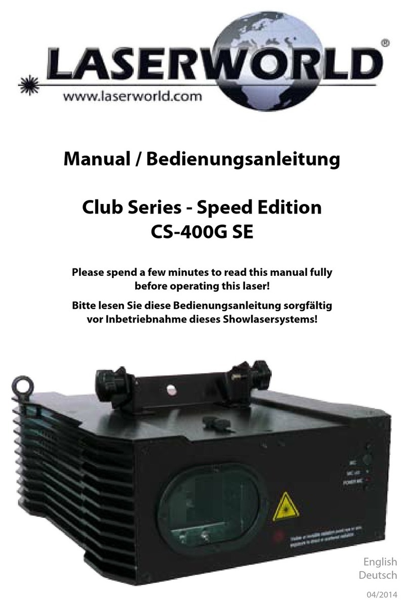 Laserworld Club Series Speed Edition manual