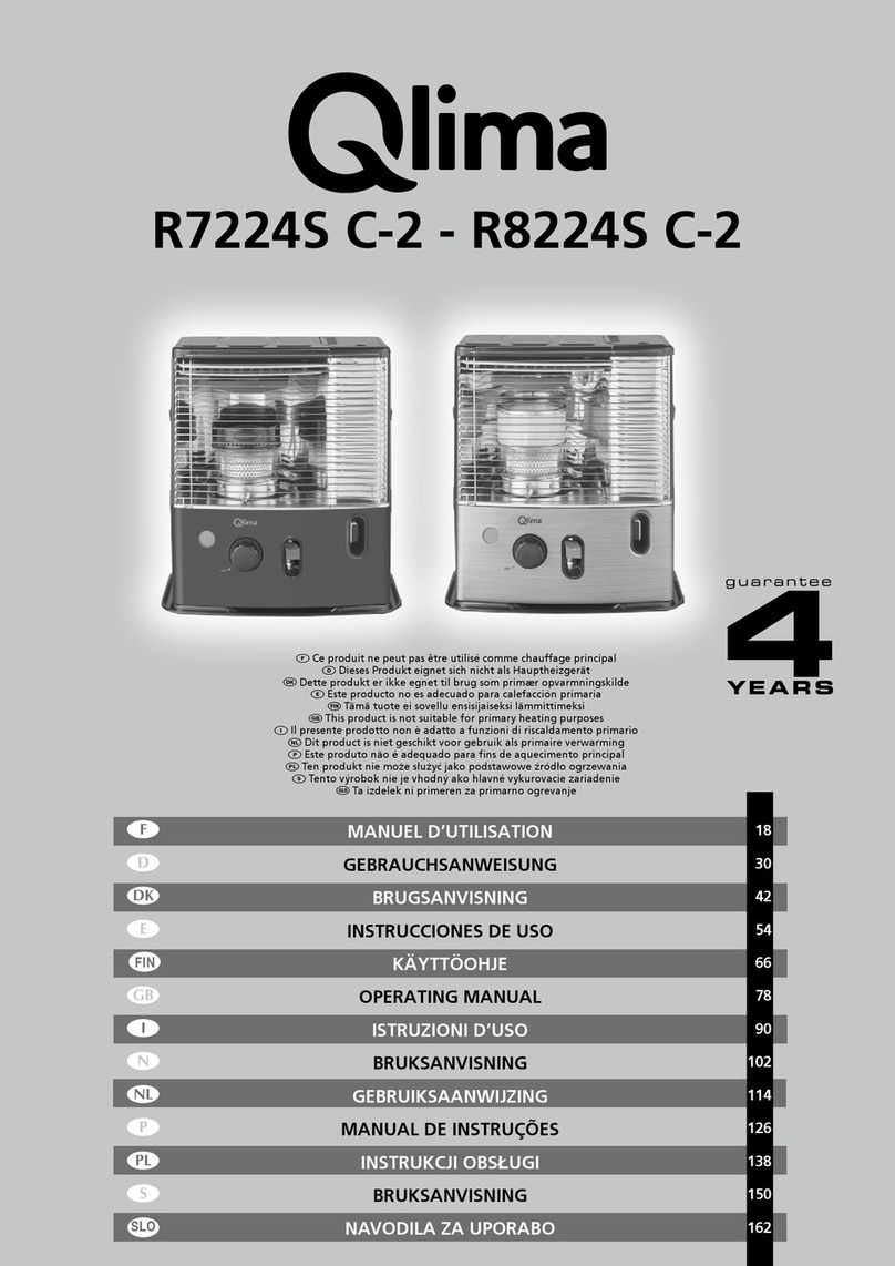 Qlima R7224S C-2 User manual