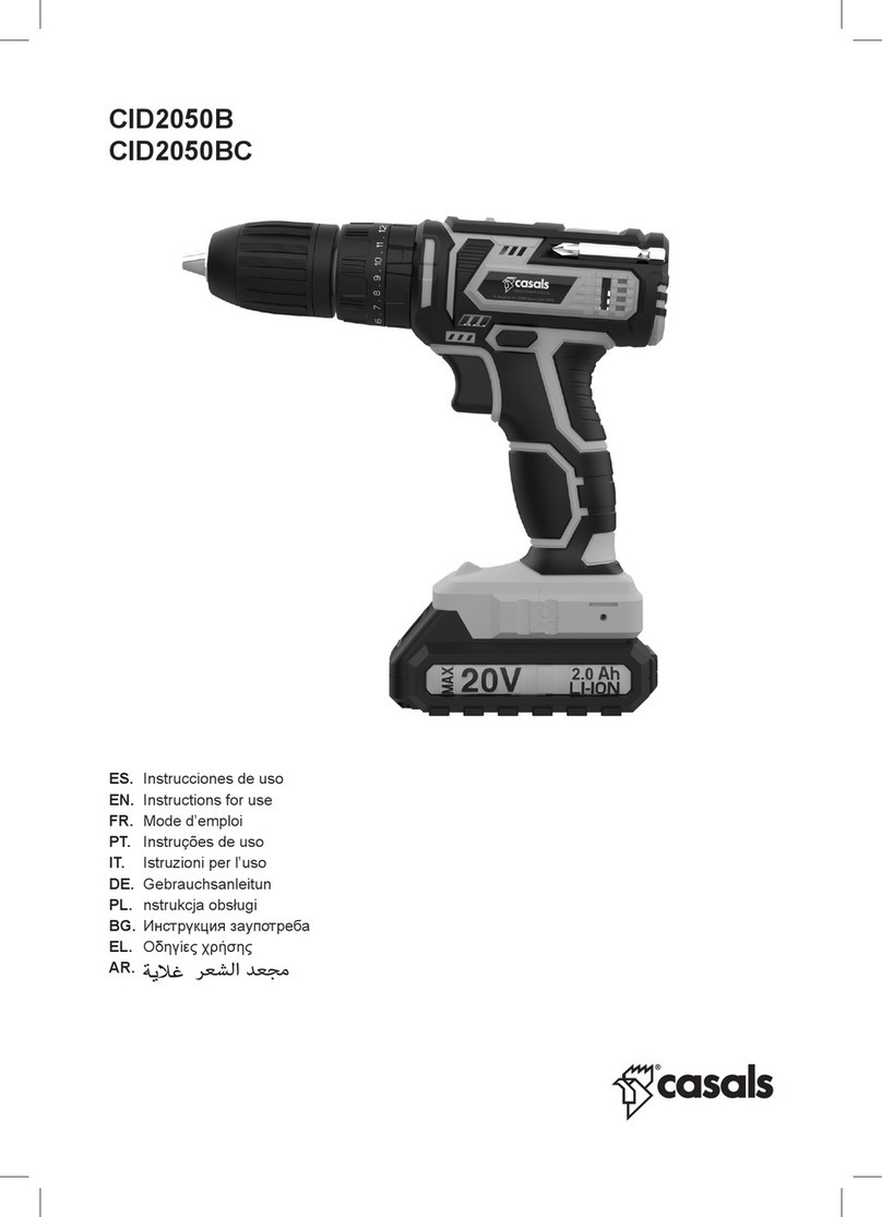Casals CID2050B User manual Casals CID2050B User manual