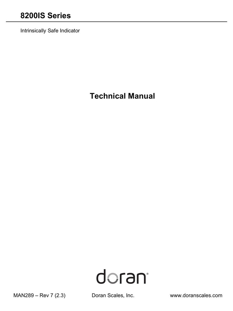 Doran 8200IS Series User manual